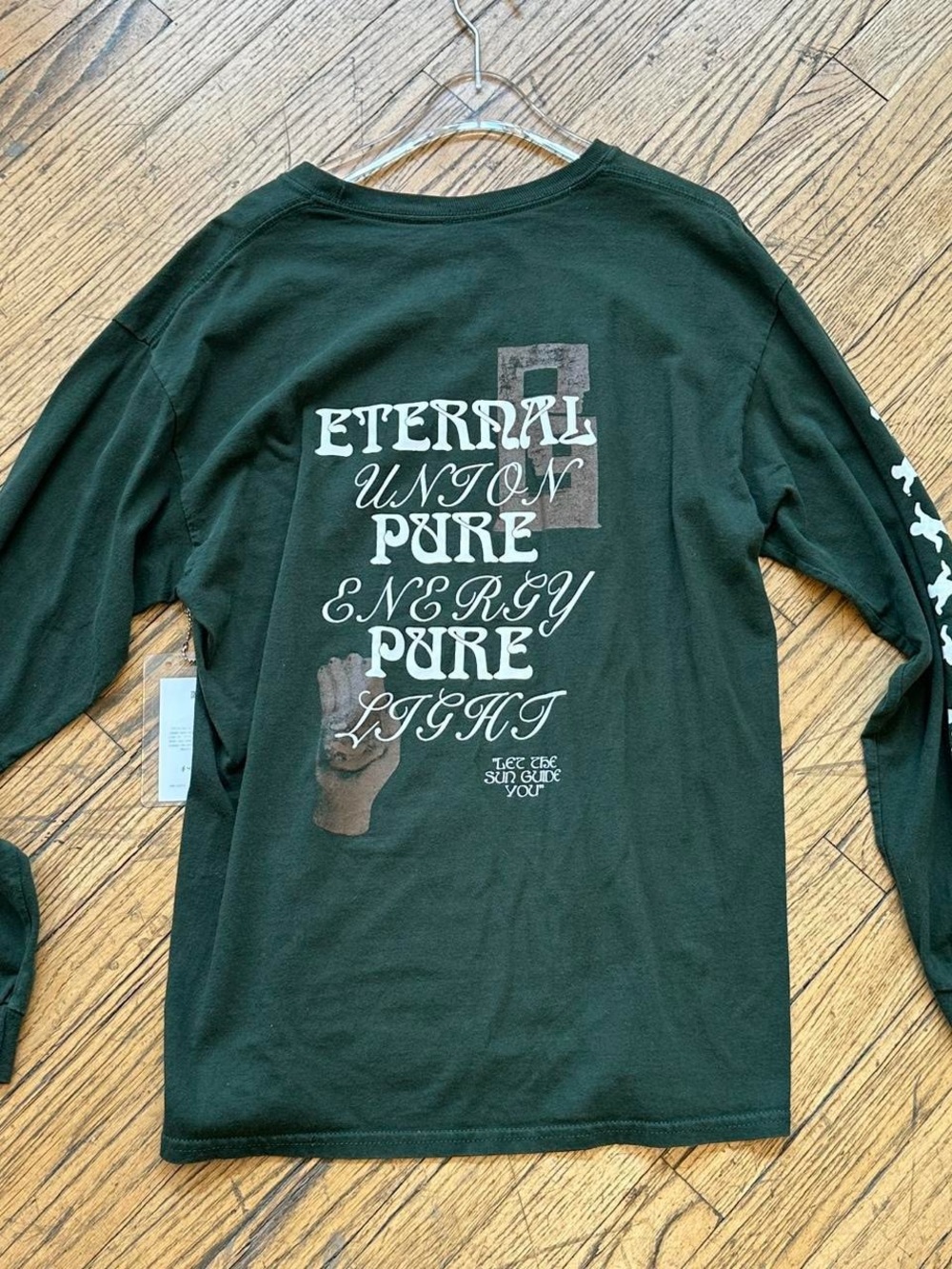 All Caps Studio Long Sleeve Tee - Forest Green
